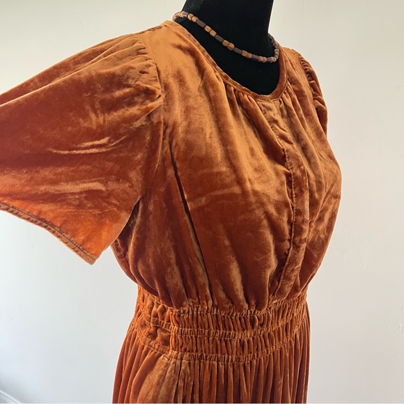 Anthropologie The Somerset Maxi Dress Velvet Edition Size S - Picture 3 of 12